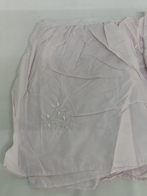 Simply Shabby Chic Baby Crib Skirt Dust Ruffle pink new w/o pkg #12