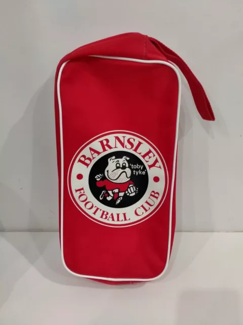 Borsa Stivali Barnsley Originale Zip Up Calcio Sport Scuola Bambini PE Kit Palestra Regalo