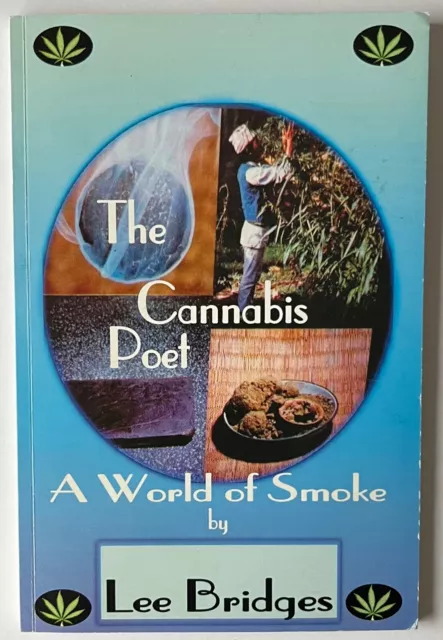 Cannabis Poet book A World of Smoke by Lee Bridges vintage marijuana Amsterdam