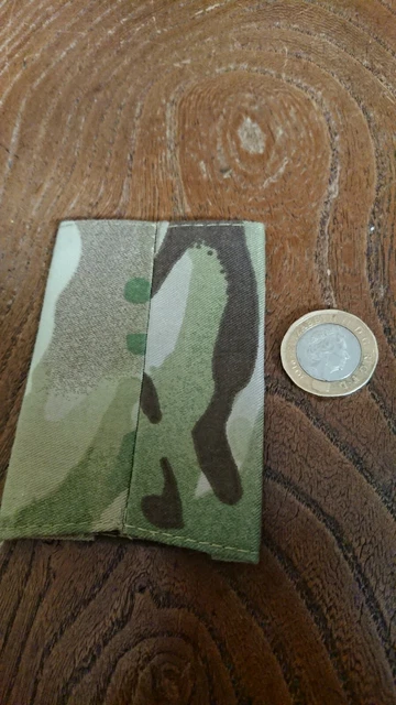 Genuine British Military MTP MultiCam Rank Slide – Various Ranks – New, Not Issued