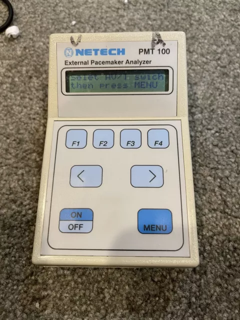 Netech EXPMT 100 Digital Handheld External Pacemaker Analyzer Test EXCELLENT!