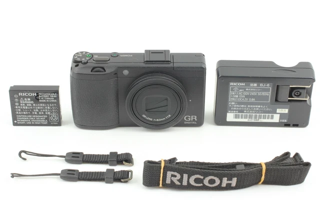 Shots 190 [Mint] Ricoh GR Digital iii 3 10.0MP Digital Camera From JAPAN 806 2