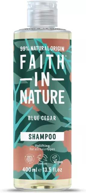 Faith in Nature Shampoo 400ml - Blue Cedar