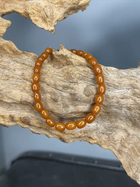 Bracelet ancien Ambre Butterscotch Antique Amber