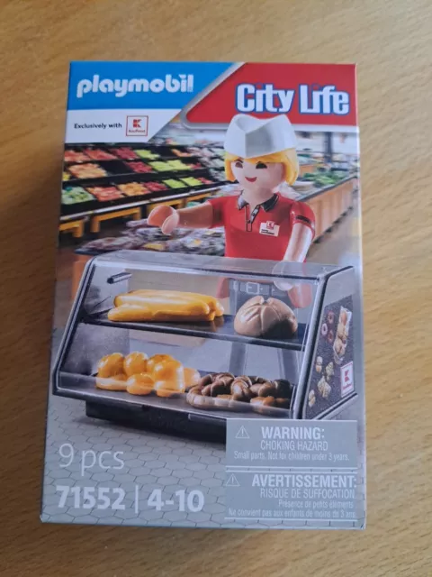 PLAYMOBIL City Life 71552 Kaufland Brotverkäuferin🥖🥨 Bäckerei **NEU+OVP**