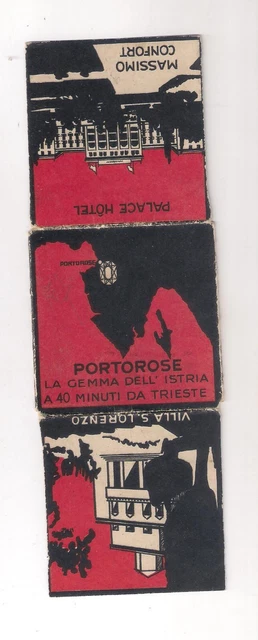 Portorose Istria Trieste Italia Regno Palace Hotel Villa S.lorenzo Brochure
