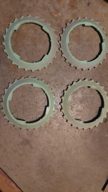 Lot Of 4 Lustran John Deere Corn Seed Planter Plates B7-24X