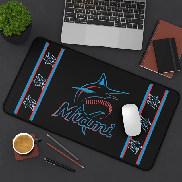 MIAMI MARLINS 2024 Season Baseball Team Desk Mat Gaming Mouse Pad