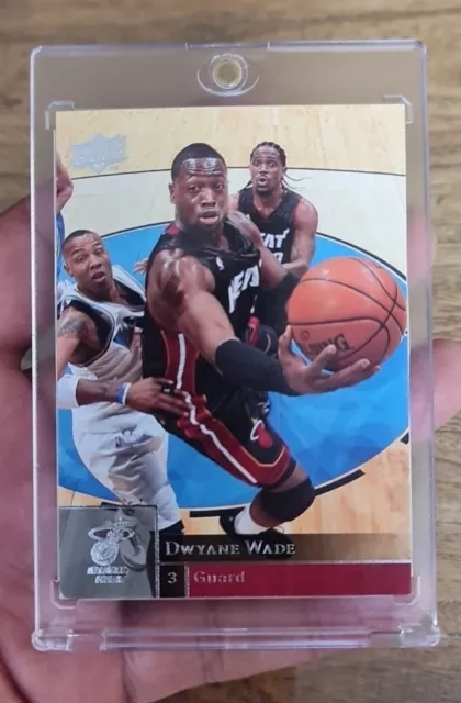 2009-10 Upper Deck DWYANE WADE Basketball Card 95 Miami Heat