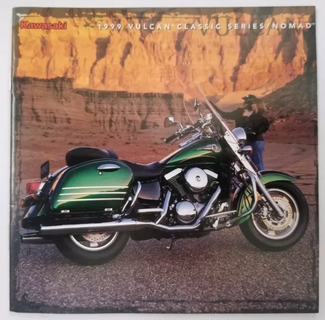 1999 Kawasaki Vulcan Classic Series/Nomad Motorcycles Dealer Sales Brochure