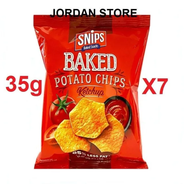 Snips Chips Ketchup 35gm X 7 pack HALAL حلال