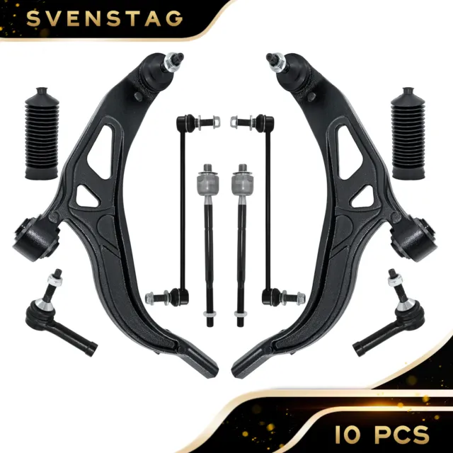 SVENSTAG Control Arm Kit And Sway Bar Links for 2011-2017 Ford Explorer - 10Pcs