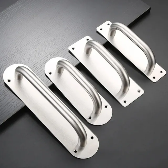 Door Pull Handles Premium Stainless Steel Commercial Silver Sliding Door Handle