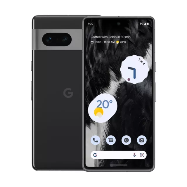 Google Pixel 7 128GB Obsidian GVU6C Xfinity GOOD