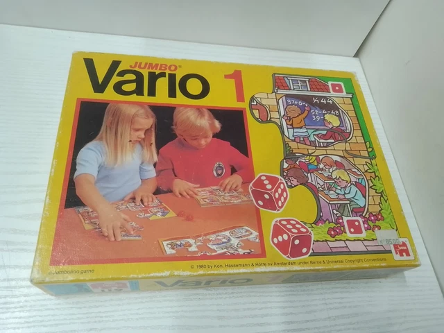 Vario 1 Jumbo - Gioco Da Tavolo - Completo 1980