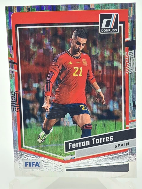 FERRAN TORRES 2023-24 Panini Donruss Soccer Silver #57 Spain EUR 3,36 ...