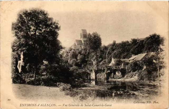 CPA Env. d'ALENCON - Vue Générale de St-CENERI-le-GEREI (356431)