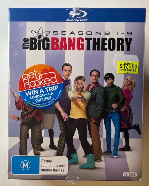 THE BIG BANG Theory Seasons 1-9 (Blu-ray) Region B Brand New Sealed TV ...