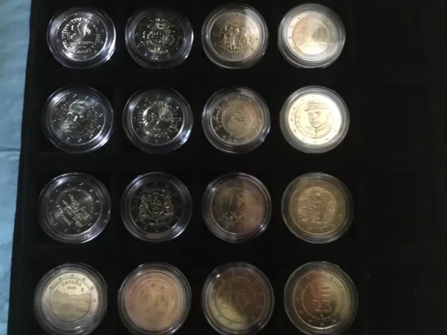 20 X 2€ GEDENKMÜNZE Europa 🇪🇺 KONVOLUT, div. LÄNDER, alle STGL. !!, s. Fotos