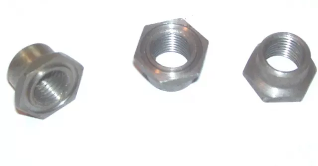 3 NEW Hurst 7/16 x 20 Jam nuts- FOR ALUMINUN handles-- Quarter sticks ETC