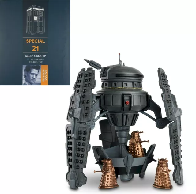 Doctor Who Dalek Gunship Battle Pod Figure Eaglemoss Special Edition #21 NEW