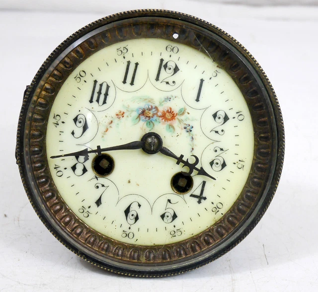 CADRAN CENTRAL PENDULE de notaire horloge dial (A10) EUR 30,00