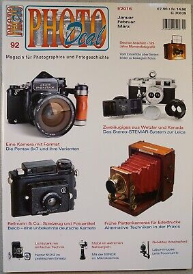 OFFRE PHOTO Photodeal 8 Leica Pentax Spotmatic Mec 16 Nikon Graphlex Agfa Leitz 