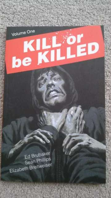 KILL OR BE KILLED Vol 1 – DCBS Cover – Brubaker and Phillips – Softcover – TPB