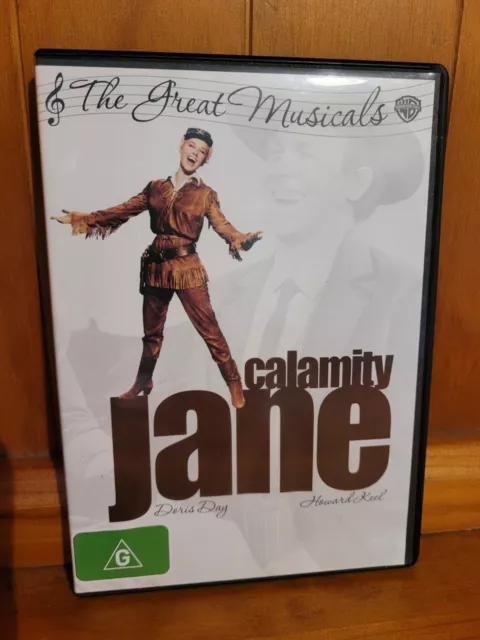 Calamity Jane (DVD, 1953) Doris Day, Howard Keel Region 4 Movie Musical