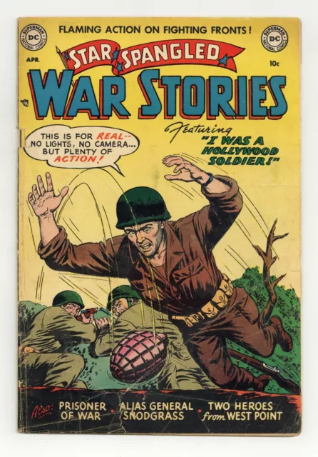 Star Spangled War Stories #8 GD+ 2.5 1953