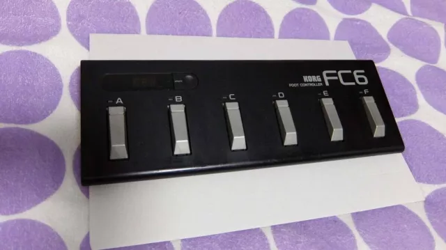 KORG FC6 Midi Footswitch Pedal FOOT CONTROLLER free shipping