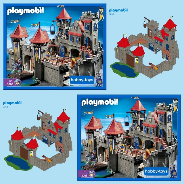 Pièce De Toit Pour Château Médiéval Playmobil N°3268 - Occasion Bon état