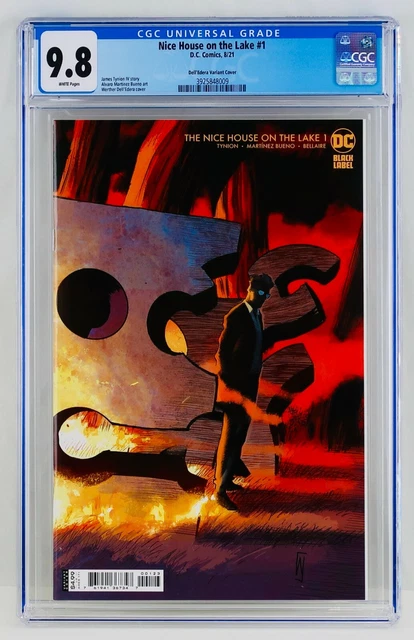 Nice House On The Lake #1 CGC 9.8 White Pages Dell'Edera Variant NM/MT Key Grail