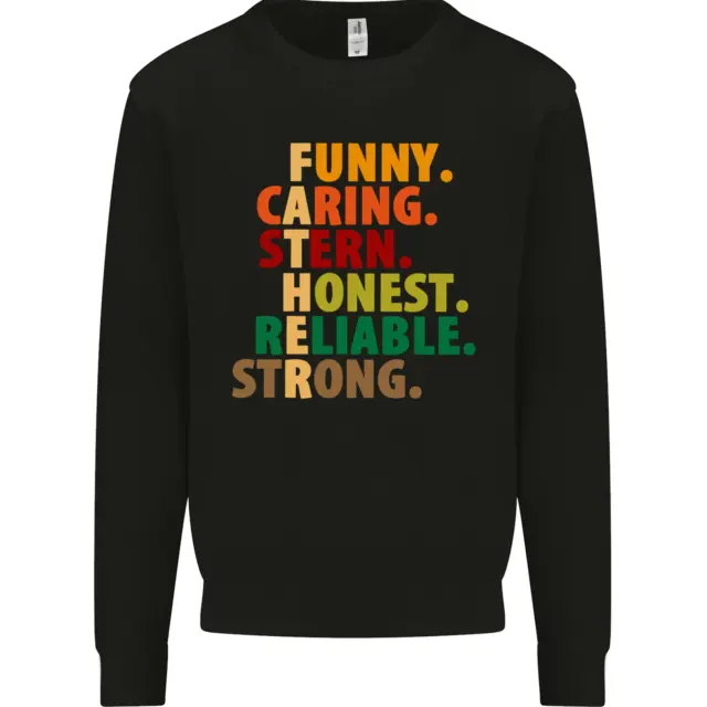 Fathers Day Gift Present For Dad Daddy Mens Sweatshirt Jumper