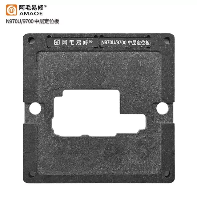 AMAOE BGA Stencil Middle Layer Tin Planting Table For Samsung Note10 N970U 9700 3