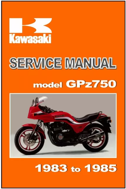 1983 Kawasaki ZX1100-A1 GPz Motorcycle Service Manual