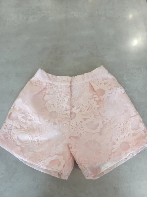 Ted Baker Bellissimi Pantaloncini In Pizzo Rosa Età 8 Anni Ottime Condizioni