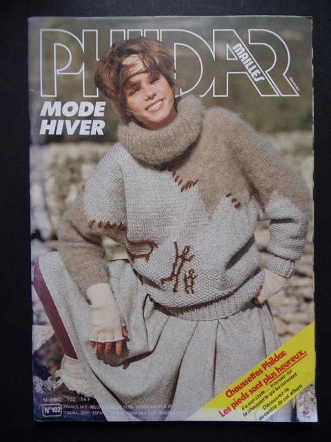 Catalogue Ancien Phildar N°276 – Printemps 1996 – Modèles Tricot Famille