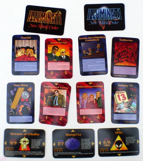 ILLUMINATI: NEW WORLD Order Limited Edition, 1995, Commons, Actual Photos, A-M 1.28 - PicClick UK ILLUMINATI: NEW WORLD Order Limited Edition, 1995, Commons, Actual Photos, A-M 1.28 - PicClick UK