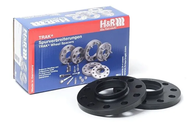 H&R 15mm DR Wheel Spacers 5x130 14x1.5 CB:84mm for Mercedes G Wagon Black