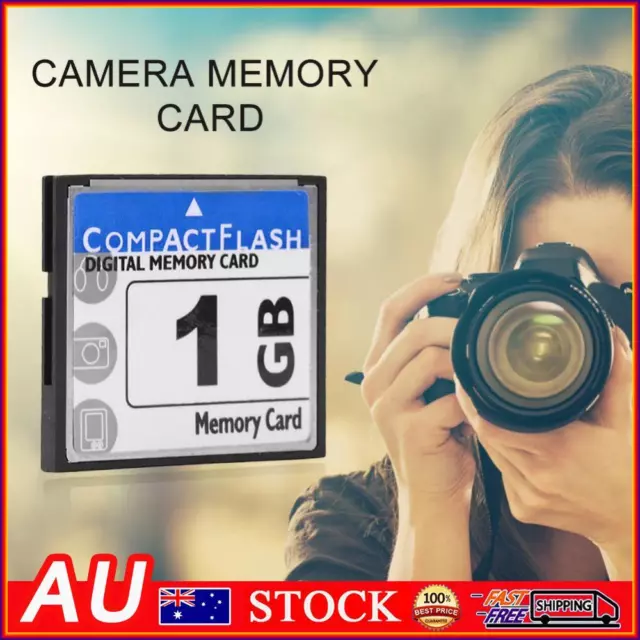 Real Capacity Transcend Memory Card CF Flash Card for Digital Camera (1GB)