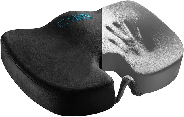Cojín de asiento ortopédico ventilado con infusión de espuma con memoria para el hogar para automóvil