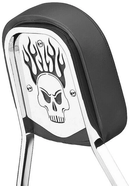 Cobra Short and Mini Sissy Bar Insert 02-5062 Skull 08-2236 1506-0015 02-5062