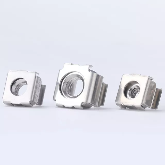 M4 M5 M6 M8 Cage Nut Stainless Stee Mount Rack Cabinet Fixing Captive Clip Nuts