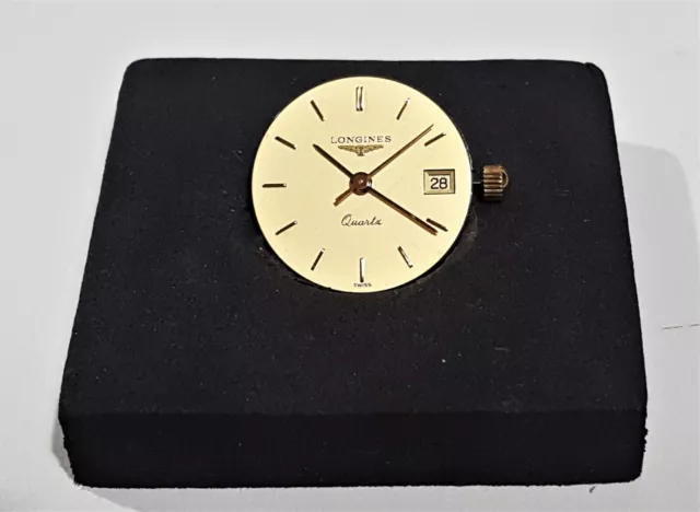 Longines L152.4 Eta 255.111 Quartz Movement With Dial,Hands,Crown & Clock Glass