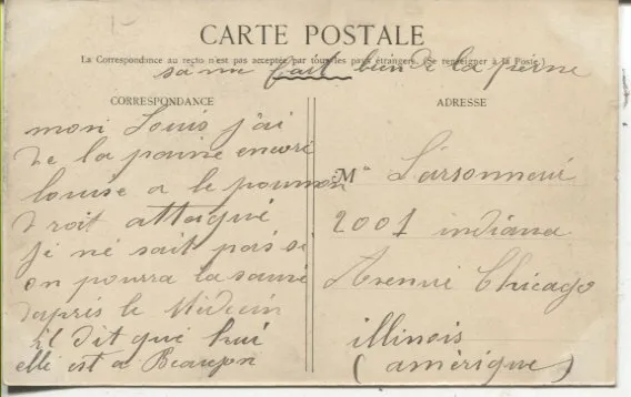 FRANCE PARIS 1910 Flood - Boulevard Bourdon old postcard EUR 2,32 ...