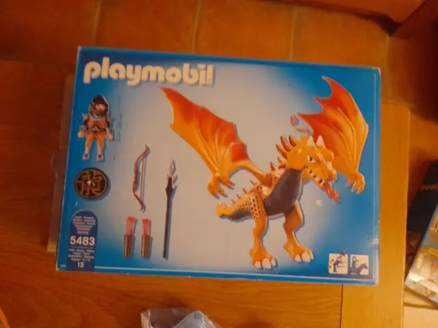 PLAYMOBIL / DRAGONS / ref 5483 / Occasion très bon état - manque flèches + étuis 3