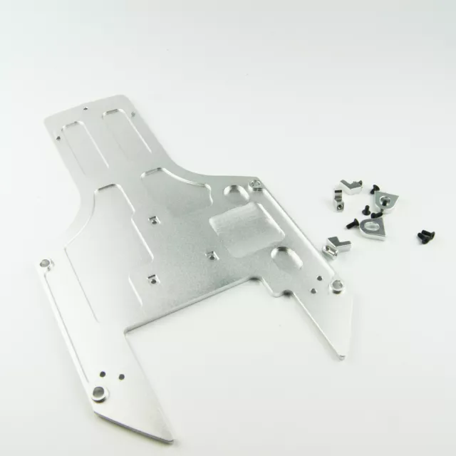 CNC lower skid plate guard for hpi rv baja 5b 5t 5sc buggy SMM