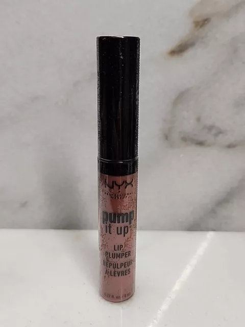 1 NYX Pump It Up Lip Plumper Color Gloss #PIU07 Elizabeth 0.27 fl oz