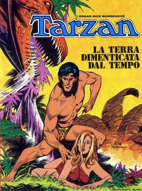 [453] TARZAN GIGANTE ed. Cenisio 1974 Suppl. 18 "La terra dimenticata dal tempo"